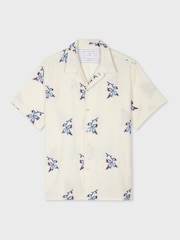 PS Paul Smith Casual Fit Short Sleeve White Shirt - Image 6 of 7