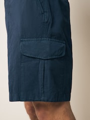 PS Paul Smith Regular Fit Blue Cargo Shorts - Image 5 of 6