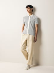 PS Paul Smith Regular Fit Logo White Polo Shirt - Image 2 of 6
