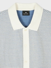 PS Paul Smith Regular Fit Logo White Polo Shirt - Image 6 of 6