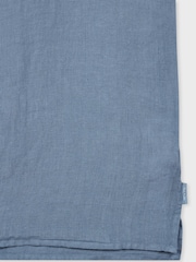 PS Paul Smith Casual Fit 100% Linen Short Sleeve Shirt - Image 9 of 9