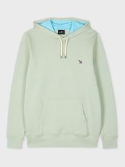 PS Paul Smith Regular Fit Green Logo Hoodie - Image 6 of 7