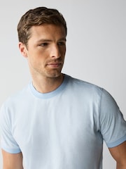 PS Paul Smith Regular Fit Blue Logo Polo Shirt - Imagen 4 de 7