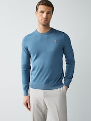 PS Paul Smith Crew Neck Logo Knitted Jumper - Image 1 of 5