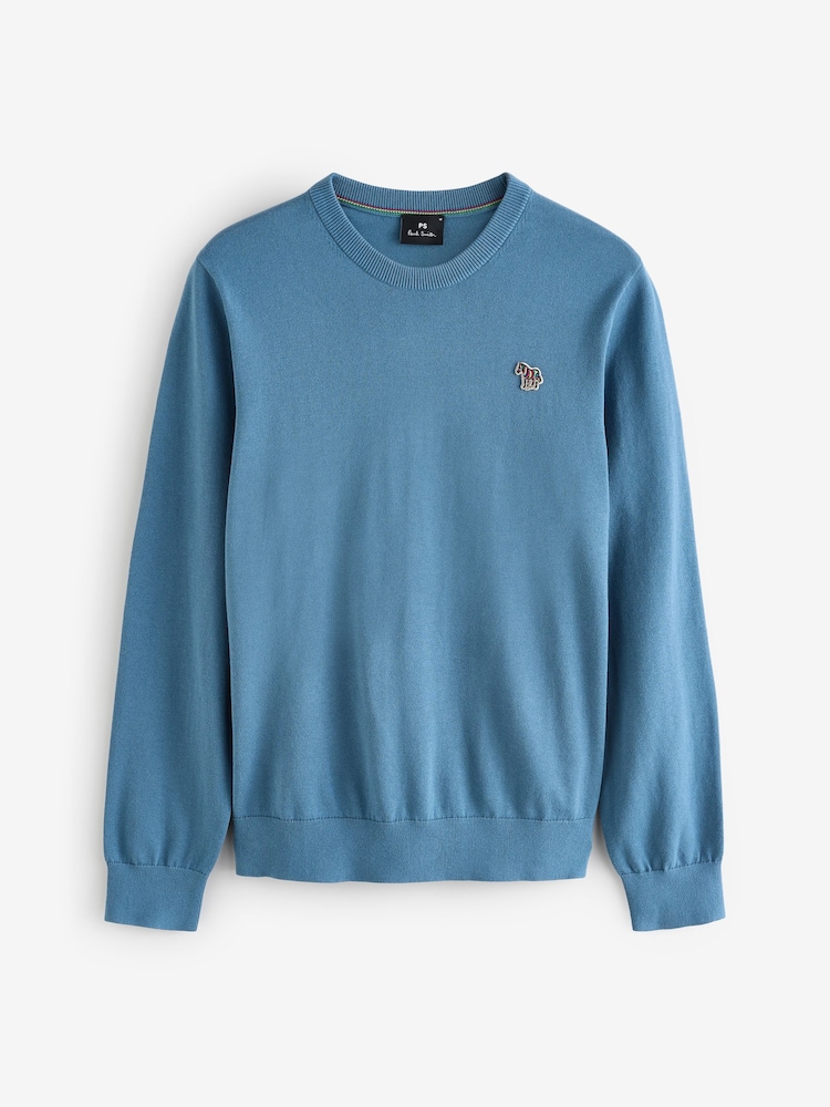 PS Paul Smith Crew Neck Logo Knitted Jumper - Image 5 of 5