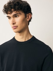 PS Paul Smith Regular Fit Knitted T-Shirt - Image 4 of 7