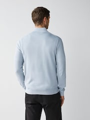 Paul Smith Knitted Zip Neck Sweatshirt - Image 3 of 5