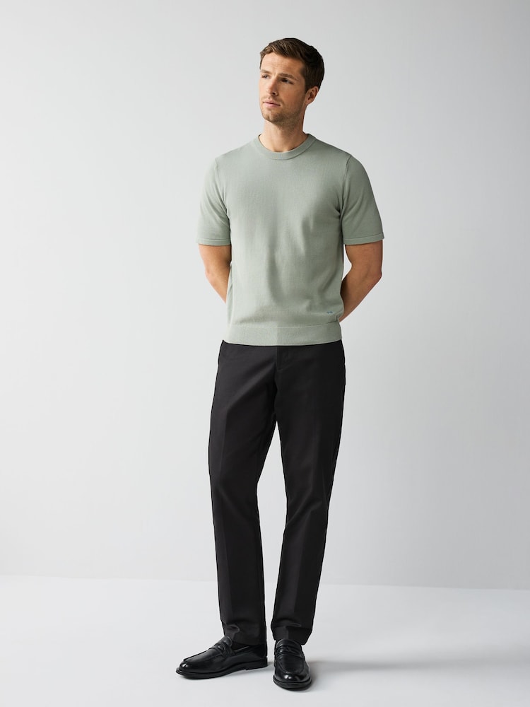 PS Paul Smith Regular Fit Knitted T-Shirt - Image 2 of 8