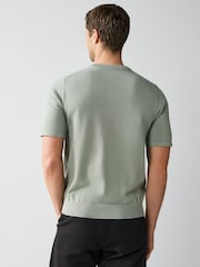 PS Paul Smith Regular Fit Knitted T-Shirt - Image 3 of 8