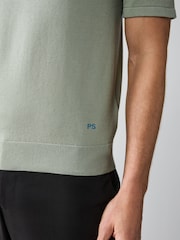 PS Paul Smith Regular Fit Knitted T-Shirt - Image 6 of 8