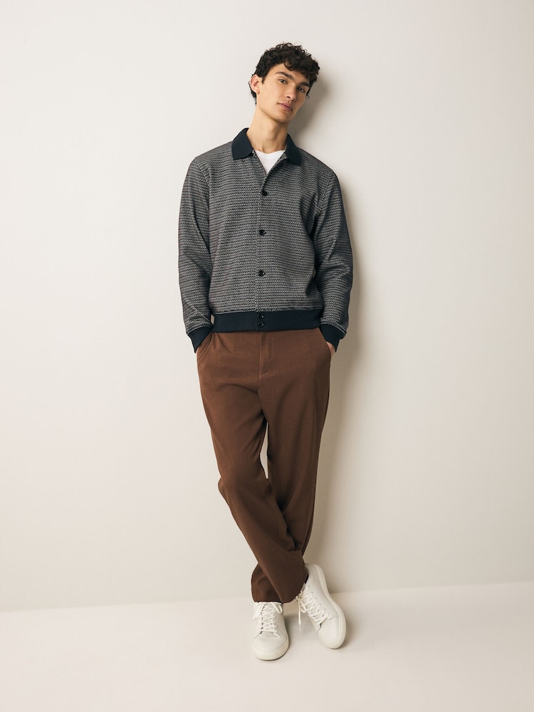 PS Paul Smith Blue Jersey Jacket - Image 2 of 8