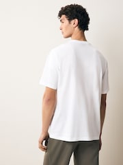 PS Paul Smith Regular Fit Logo White T-Shirt - Image 3 of 5