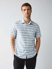 PS Paul Smith Blue Short Sleeve Casual Fit Shirt - Image 1 of 5