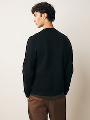 PS Paul Smith Regular Fit Graphic Black Sweatshirt - Image 2 of 5
