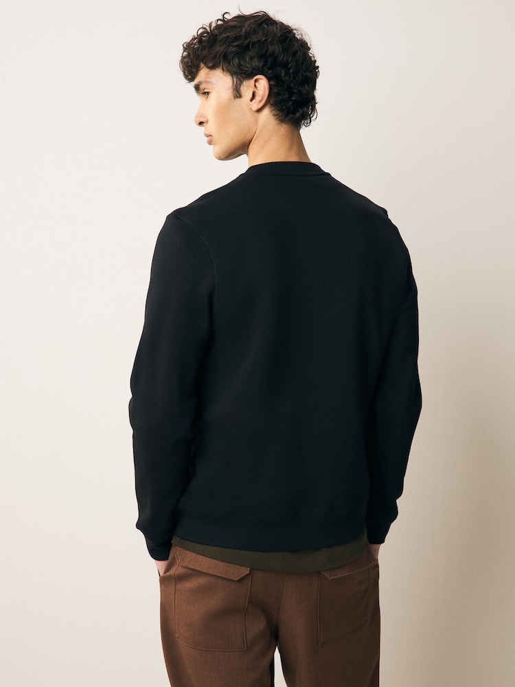 PS Paul Smith Regular Fit Graphic Black Sweatshirt - Image 2 of 5