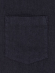 PS Paul Smith Blue Long Sleeve 100% Linen Shirt - Image 5 of 5