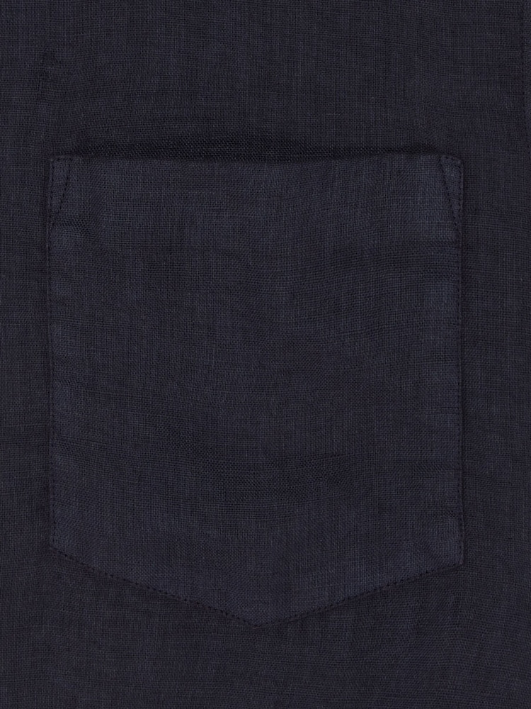 PS Paul Smith Blue Long Sleeve 100% Linen Shirt - Image 5 of 5