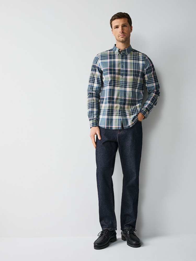 PS Paul Smith Blue Long Sleeve Shirt - Image 2 of 7 PS Paul Smith Blue Long Sleeve Shirt - Image 2 of 7