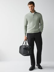 Paul Smith Knitted Zip Neck Sweatshirt - Image 2 of 5