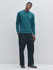 Fred Perry Blue Crew Neck Sweatshirt - Image 2 of 4
