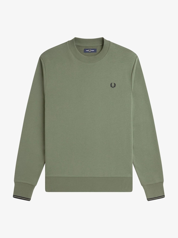 Fred Perry Sweatshirt mit Rundhalsausschnitt - Bild 1 von 2