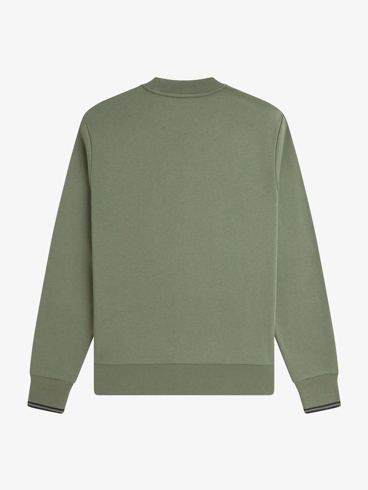 Fred Perry Sweatshirt mit Rundhalsausschnitt - Bild 2 von 2