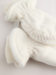 Black Fleece Mittens (3mths-6yrs) - Image 3 of 3