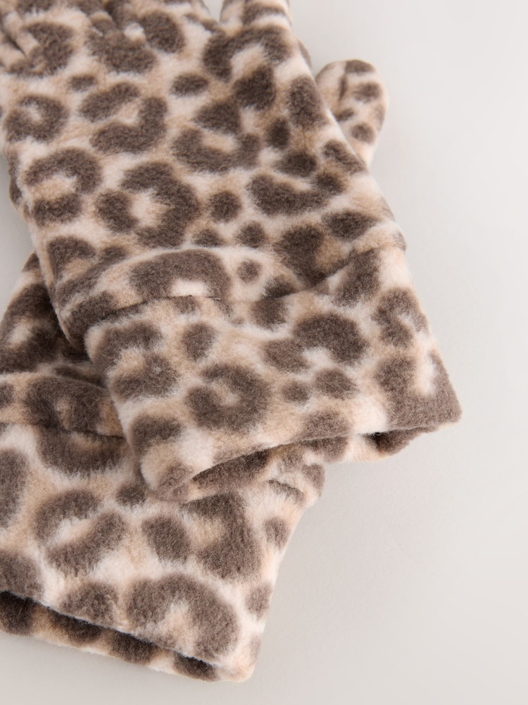 Animal Fleece Gloves (3-16yrs) - Image 2 of 2