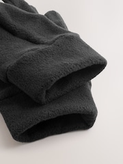 Black Fleece Gloves (3-16yrs) - Image 3 of 3