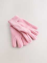 Pink Fleece Gloves (3-16yrs) - Image 2 of 3