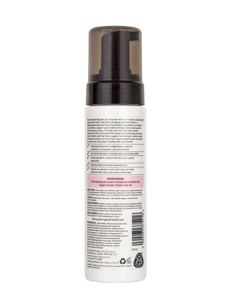 Percy & Reed Turn Up The Volume Volumising Treatment Foam 200ml - Image 5 of 5