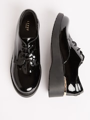 Lipsy Heel Clip Wedge Brogue School Shoes - Bild 2 von 5