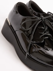 Lipsy Heel Clip Wedge Brogue School Shoes - Bild 3 von 5