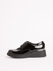 Lipsy Heel Clip Wedge Brogue School Shoes - Bild 5 von 5