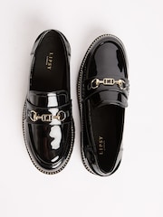 Lipsy Patent Snaffle Detail School Loafer Shoes - Bild 3 von 5
