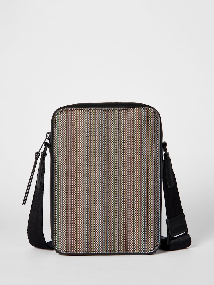 PS Paul Smith Logo Flight Black Bag - Image 1 of 6