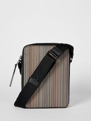 PS Paul Smith Logo Flight Black Bag - Image 2 of 6