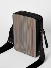 PS Paul Smith Logo Flight Black Bag - Image 5 of 6
