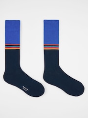 PS Paul Smith Printed Black Socks 3 Pack - Image 3 of 5