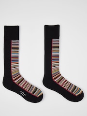PS Paul Smith Printed Black Socks 3 Pack - Image 2 of 11