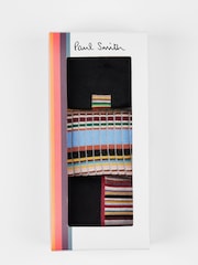 PS Paul Smith Printed Black Socks 3 Pack - Image 4 of 11
