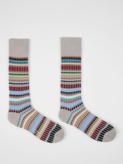 PS Paul Smith Printed Black Socks 3 Pack - Image 5 of 11