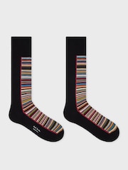 PS Paul Smith Printed Black Socks 3 Pack - Image 7 of 11