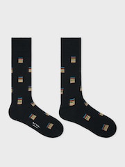 PS Paul Smith Printed Black Socks 3 Pack - Image 9 of 11