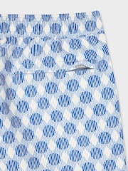 PS Paul Smith Blue Printed Swim Shorts - Image 6 of 6