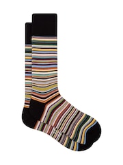 PS Paul Smith Stripe Black Socks - Image 1 of 5