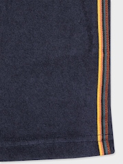 PS Paul Smith Blue Regular Fit Stripe Shorts - Image 7 of 10