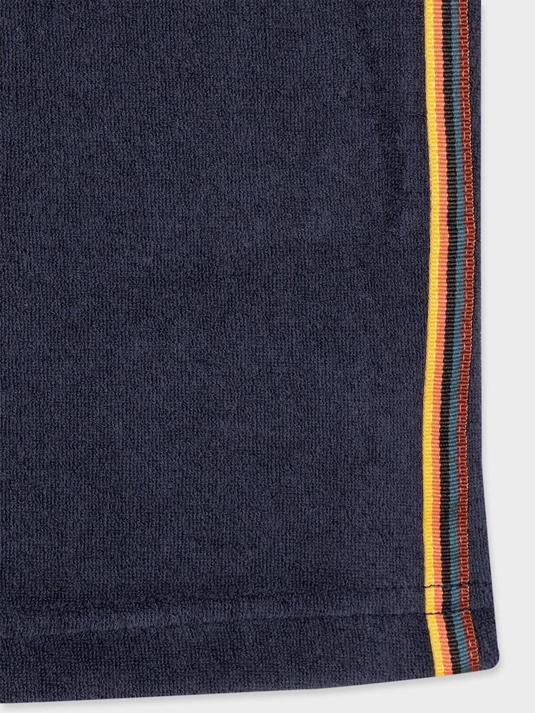 PS Paul Smith Blue Regular Fit Stripe Shorts - Image 7 of 10