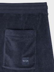 PS Paul Smith Blue Regular Fit Stripe Shorts - Image 8 of 10