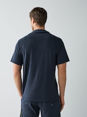 PS Paul Smith Blue Short Sleeve Stripe Shirt - Image 3 of 9